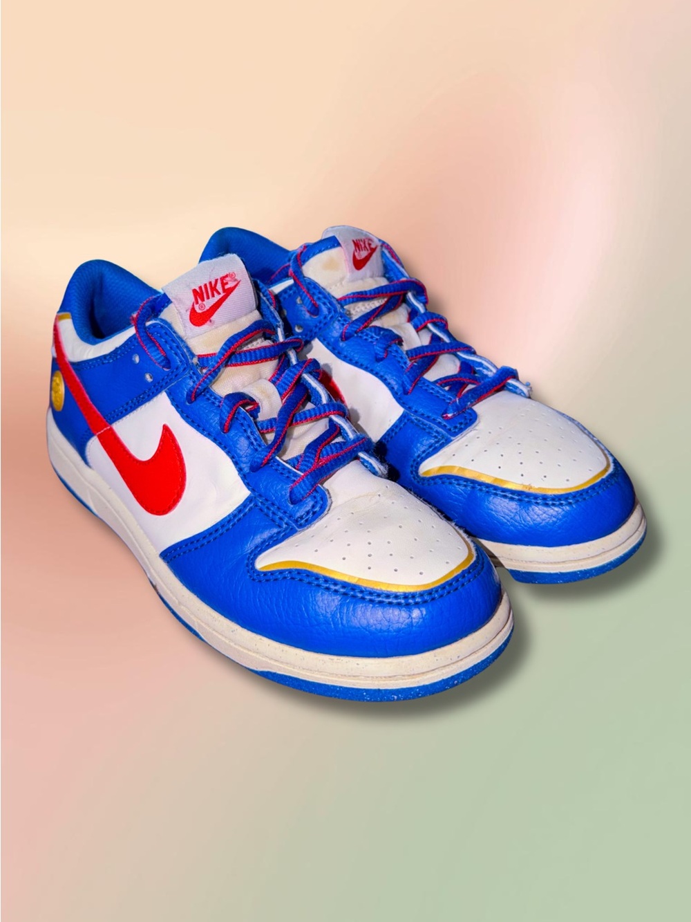 Nike Dunk Low GS 3Y “Unlock Your Space” Blue Red Gold FN0067